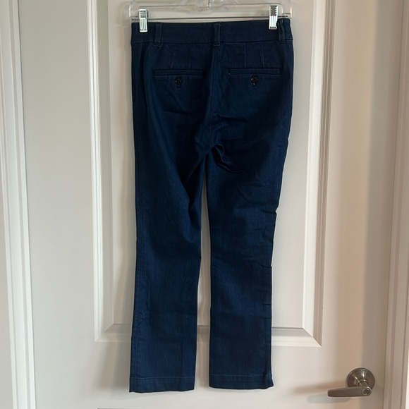 LOFT Women’s Dark Blue Denim Pant Marisa 24/00 - Picture 7 of 8